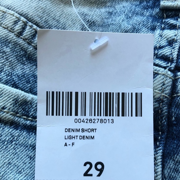 Forever 21 Acid Wash Distressed Jean Shorts - Picture 9 of 11